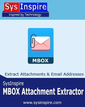 SysInspire MBOX Attachment Extractor Software