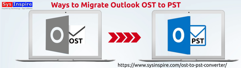Migrate Outlook OST to PST