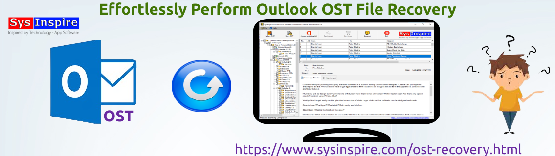 Effortlessly Perform Outlook OST File Recovery