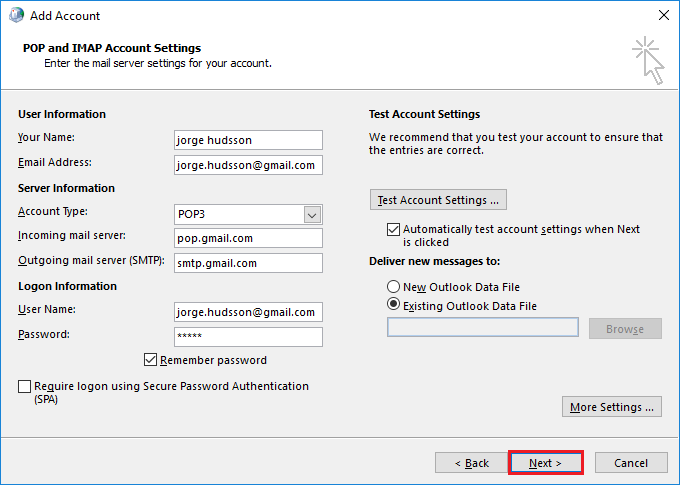 0x8004010f Outlook Data file cannot be Accessed