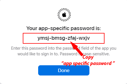 get icloud app-specific password get icloud app-specific password