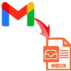 backup Gmail mail folders to MBOX
