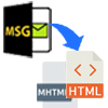 Convert MSG to HTML/MHTML