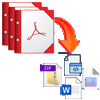 bulk extract and remove files from PDF portfolio